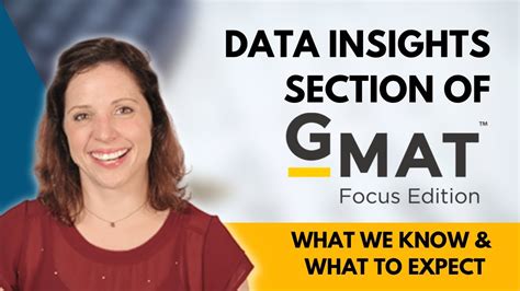 Gmat Focus Edition Data Insights Section What We Know What To