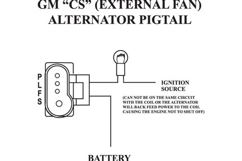 Wiring Diagram for 4-Wire Delco Remy Alternator