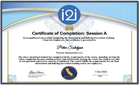 California Harassment Training Requirements Training Video Certificates And Compliance