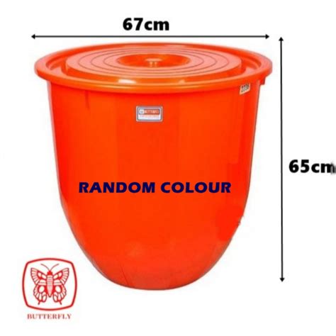 Super Big Water Pail With Cover Plastic Water Bucke T Tong Air