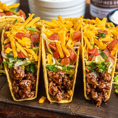 Classic Ground Beef Crunchy Tacos Flavormade