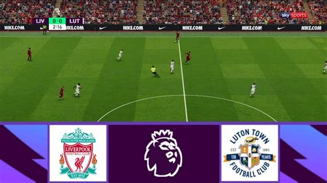 Liverpool Vs Luton Town Premier League 2023 2024 Football Life 2023