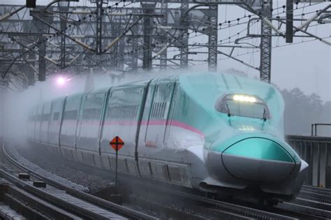 Jr東日本 E5系新幹線電車 はやぶさ 那須塩原駅 鉄道フォト・写真 By 立体さん レイルラボ Raillab