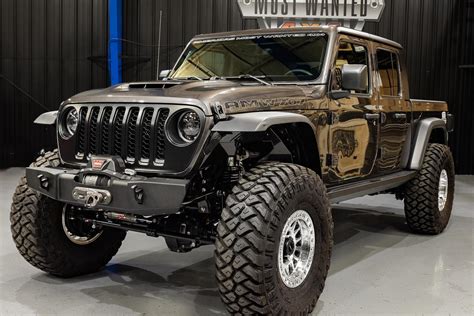 2022 Jeep Gladiator With A Supercharged Hellcat V8 01 Engine Swap Depot