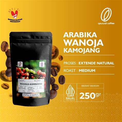 Jual Biji Kopi Bubuk Arabika Wanoja Kamojang Arabica Coffee Beans