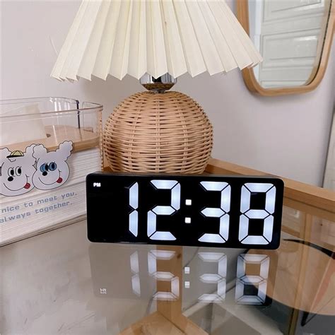 R Veil Num Rique Intelligent Led Pour Table De Bureau Horloge