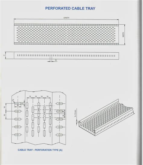 Instrumentation: PERFORATED CABLE TRAY