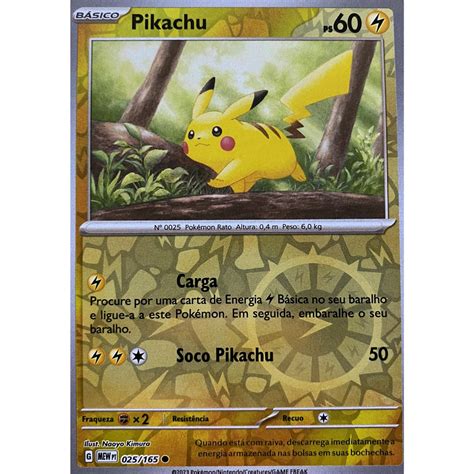 Cartas Reverse Holográficas Coleção 151 Pokemon TCG Shopee Brasil