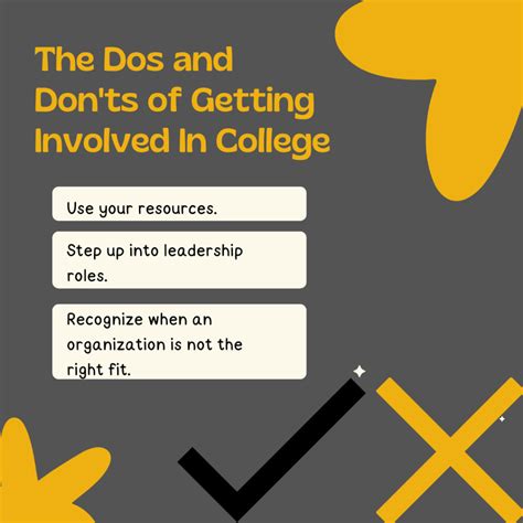 The Dos And Donts Of Getting Involved In College Millerville
