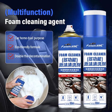 Cod Ml Car Interior Cleaner Multifunctional Foam Cleaner Leather