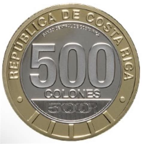 500 Colones Abolition Of The Costa Rican Army Coloured Costa Rica