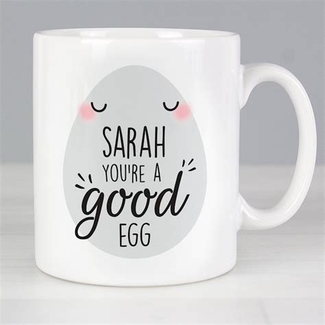 Personalised Youre A Good Egg Mug Uk