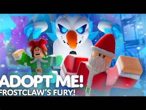 Adopt Me Frostclaws Fury Como Pasarselo Que Es El Huevo Navide O De