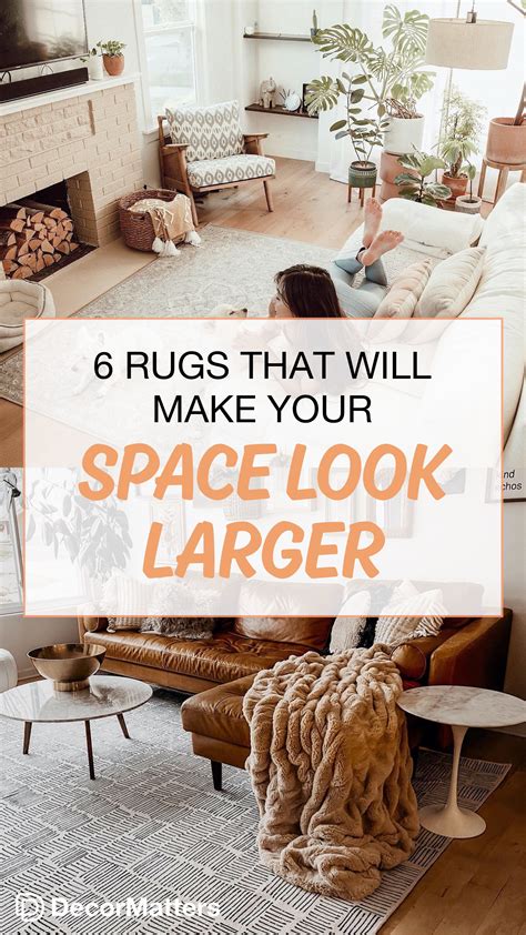 6 Rugs That Will Make Your Space Look Larger Small Room Rugs Rug