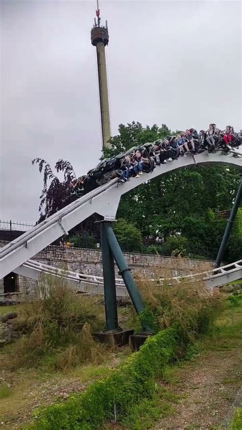 Flug Der D Monen Lift Hill Heide Park Youtube