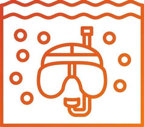 Snorkeling Icon Style 21641594 Vector Art At Vecteezy