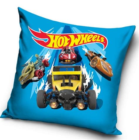 Poszewka Velvet x miła pluszowa Hot Wheels Carbotex Sklep EMPIK