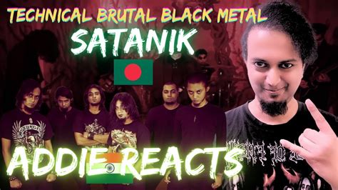 Satanik Mirror REACTION Bangladeshi Technical Brutal Black Metal