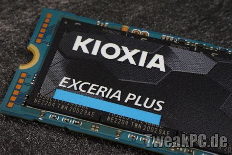 KIOXIA Exceria PLUS M.2 NVME PCIe SSD im Test