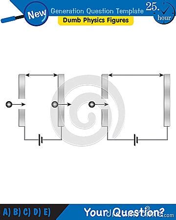 Physics, Parallel Plate Capacitor In Circuit, Capacitors, Circuit ...
