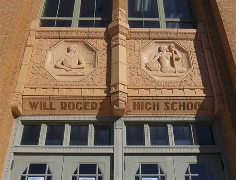 Will Rogers High School Detail Tulsa Oklahoma A Photo On Flickriver