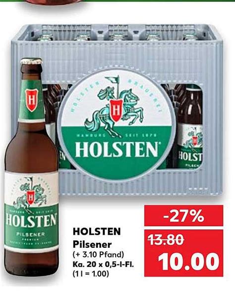 Holsten Pilsener Angebot bei Kaufland - 1Prospekte.de