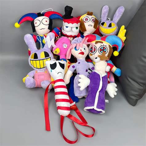 The Amazing Digital Circus Pomni Jax Plush Cartoon Plushie Toys Theater Rabbit Doll Stuffed Toys