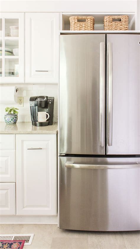 How To Frame A Refrigerator That Is Too Wide For Opening Diy Tutorial