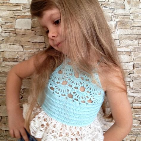 Blue Crochet Bikini Etsy