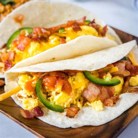 Easy Breakfast Tacos Dinners Dishes And Desserts