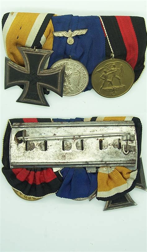 Three Place Wwii Medal Bar Lakesidetrader