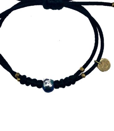 Pulsera Twenty Violets Black Milos Oro