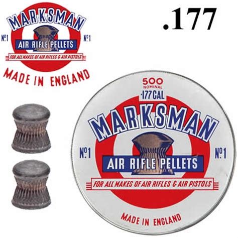 Barringtons Swords Marksman Air Gun Pellets Domed Tin