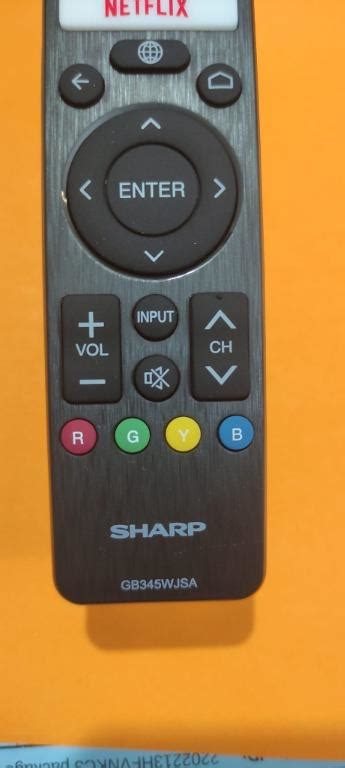 SHARP AQOUS SMART LED TV REMOTE CONTROL ORIGINAL GB345WJSA