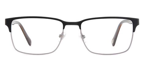 Fossil Fos G Ti Matte Black Ruthenium Eyeglasses