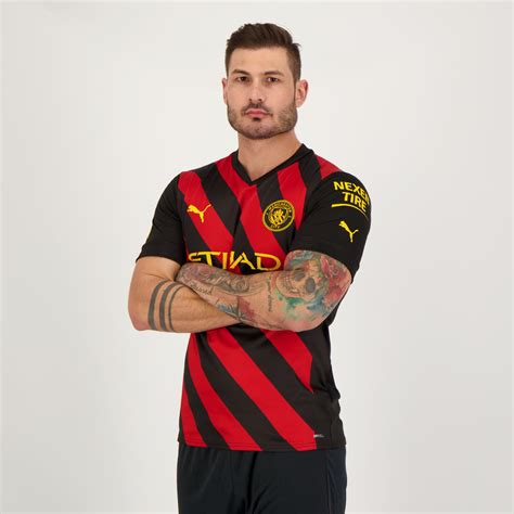 Puma Manchester City 2023 Away 9 Haaland Jersey FutFanatics