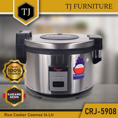 Jual Cosmos Rice Cooker Jumbo Non Stick Penanak Nasi Stainless