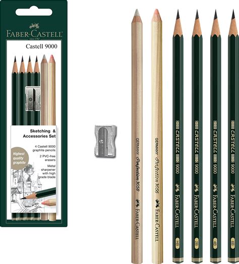 Amazon Faber Castell Graphite Sketch Pencil Set Graphite