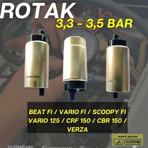 Jual Rotak Dinamo Fuel Pump Bar Vario Beat Fi Vario Fi Scoopy