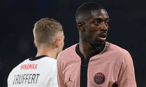 PSG Ousmane Dembélé de retour à lentraînement