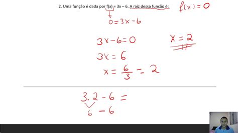 Resolução De Questões Sobre Função Afim Youtube