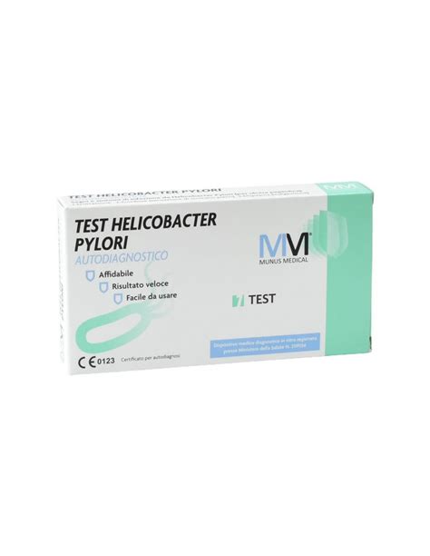 Munus Medical Test Autodiagnostico Antigene Helicobacter Pylori