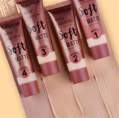 Base Líquida Soft Matte Café Ruby Rose N 3 Nude Parcelamento sem juros