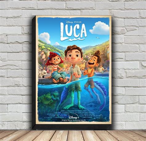 Luca Movie Poster, HD Wall Art Canvas Painting for Home Decor - Etsy