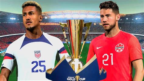 FIFA 23 USA Vs Canada CONCACAF Gold Cup 2023 Quarter Final Match