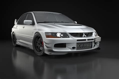 Lancer Evolution Ix Tuned D Model Animated Cgtrader