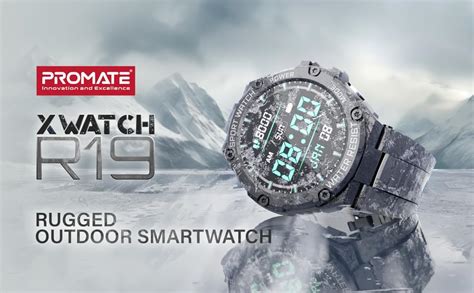 Amazon In Buy Promate Xwatch R19 Rugged Smartwatch For Men 1 53