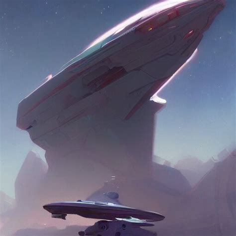 Spaceship By Jean Giraud Concept Art By Anthony Macbain Greg Rut