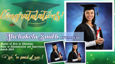 Make A Graduation Tarpaulin Layout By Feardybeardy Fiverr