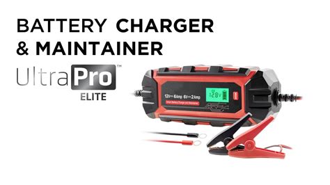 78512 UltraPro Elite Smart Battery Charger Maintainer Overview